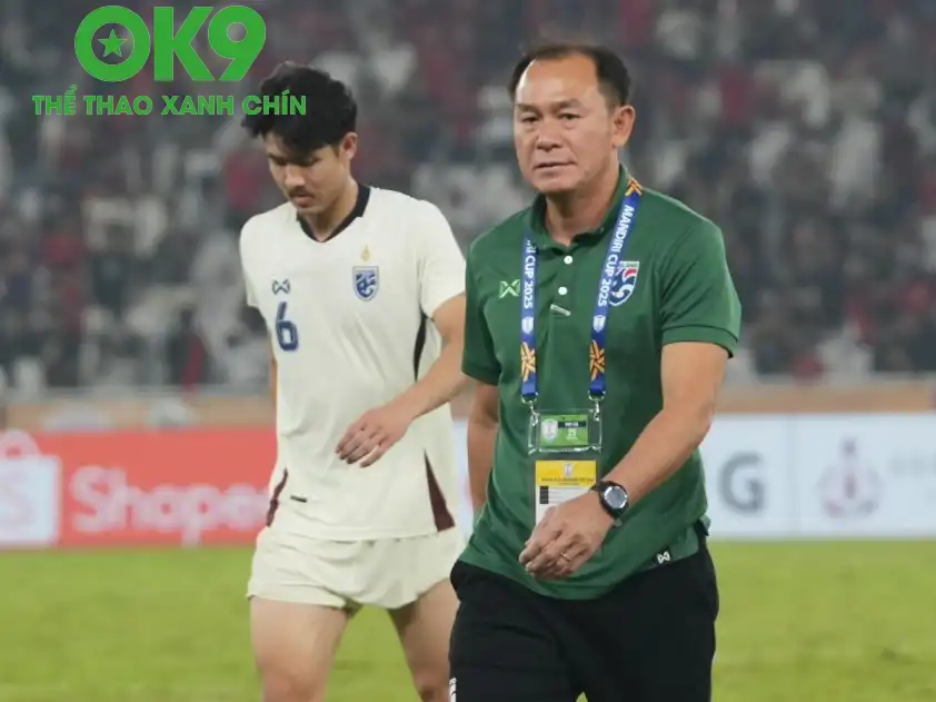 Thầy trò HLV Thawatchai Damrong-Ongtrakul cần nhanh chóng gạt đi nỗi buồn thất bại để trở lại mạnh mẽ trong trận đấu với U23 Philippines (Ảnh: Changsuek) Thầy trò HLV Thawatchai Damrong-Ongtrakul cần nhanh chóng gạt đi nỗi buồn thất bại để trở lại mạnh mẽ trong trận đấu với U23 Philippines (Ảnh: Changsuek)