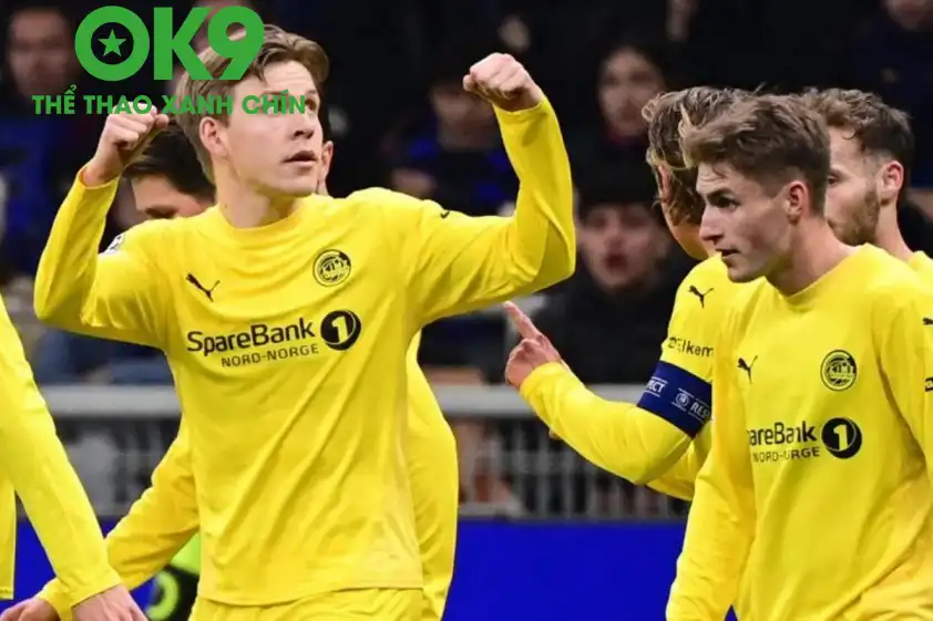 Bodø/Glimt đang là hiện tượng tại Champions League. Bodø/Glimt đang là hiện tượng tại Champions League.
